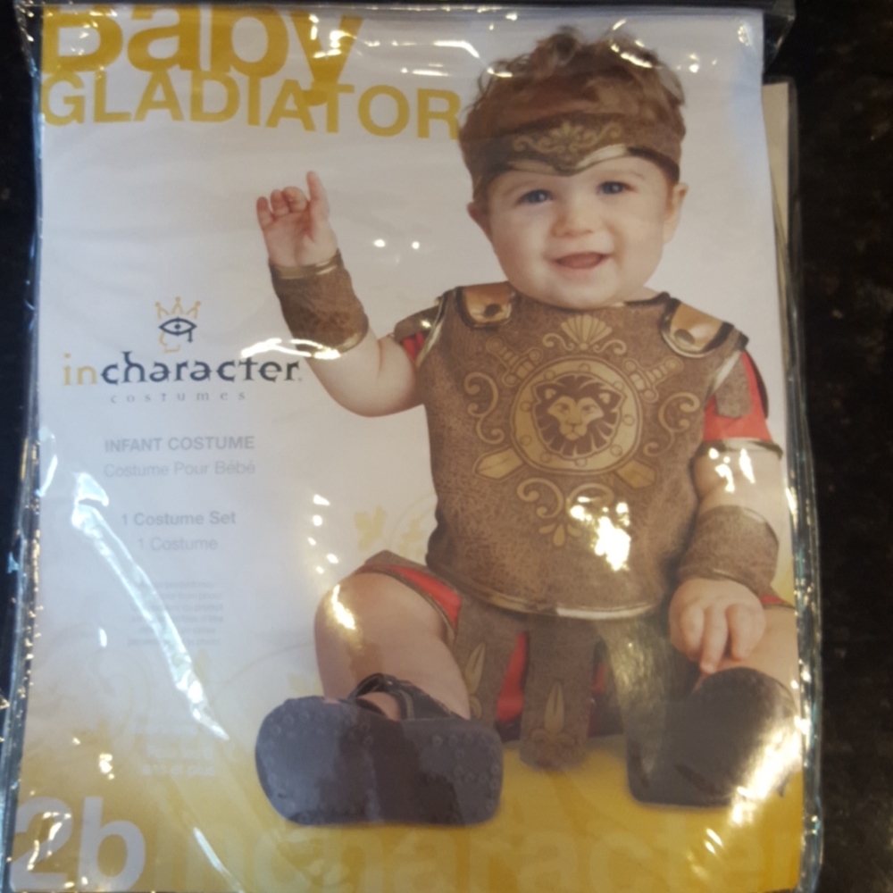 COPY - Toddler 18-24m Halloween Gladiator costume